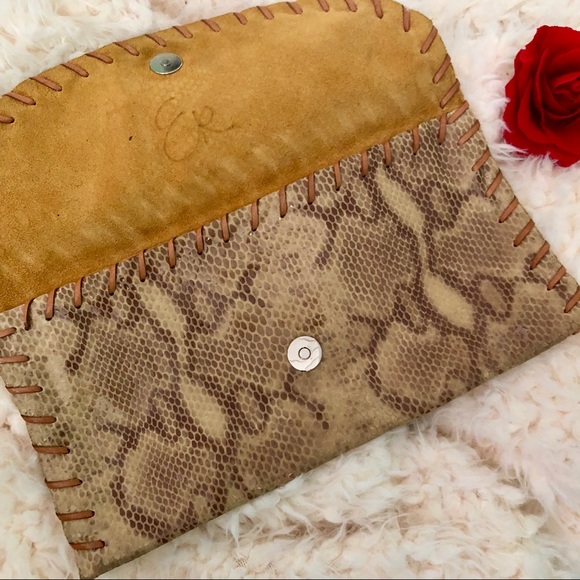 Authentic python clutch - Picture 4 of 6